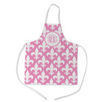 Fleur De Lis Kid's Apron - Medium (Personalized)