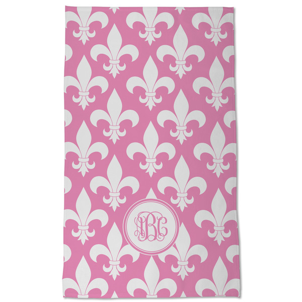 Fleur De Lis Kitchen Towel - Poly Cotton - Full Front