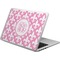 Pink Fleur De Lis Laptop Skin