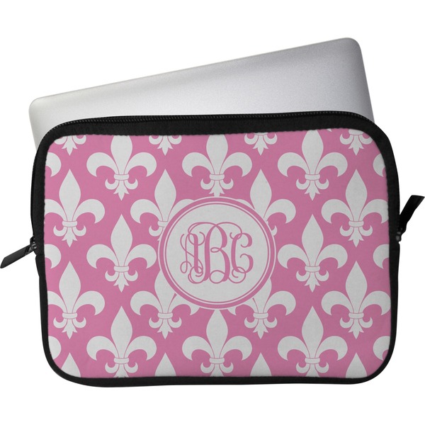 Custom Fleur De Lis Laptop Sleeve / Case - 13" (Personalized)