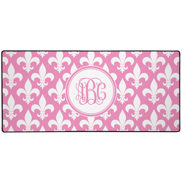 Custom Fleur De Lis 3XL Gaming Mouse Pad - 35" x 16" (Personalized)