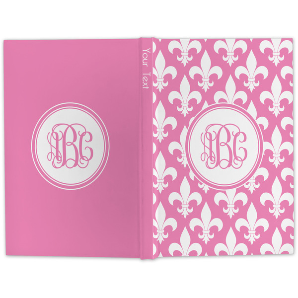 Fleur De Lis Large Hard Cover Journal - Apvl