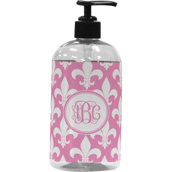 Custom Fleur De Lis Plastic Soap / Lotion Dispenser (Personalized)