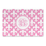 Fleur De Lis Large Rectangle Car Magnet (Personalized)