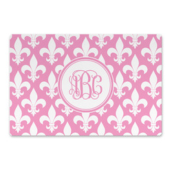 Fleur De Lis Large Rectangle Car Magnet (Personalized)