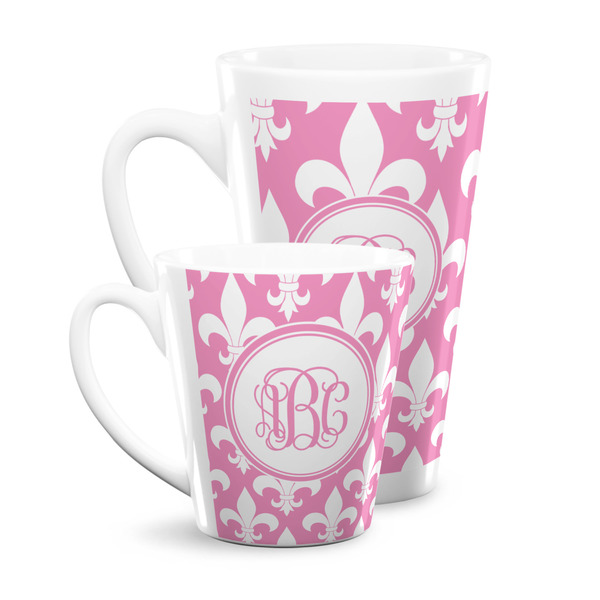 Fleur De Lis Latte Mugs Main