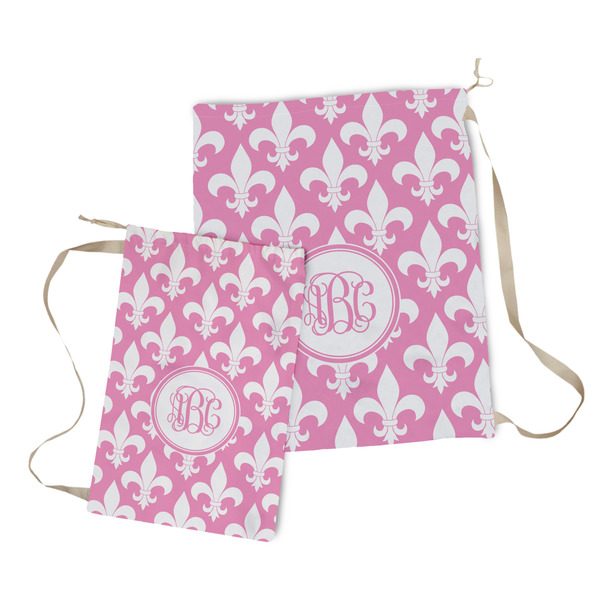 Fleur De Lis Laundry Bag - Both Bags