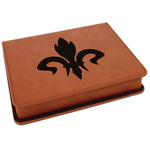 Fleur De Lis Leatherette 4-Piece Wine Tool Set