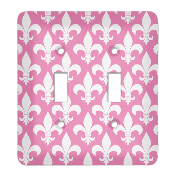 Custom Fleur De Lis Light Switch Cover (2 Toggle Plate)