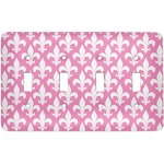 Fleur De Lis Light Switch Cover (4 Toggle Plate)