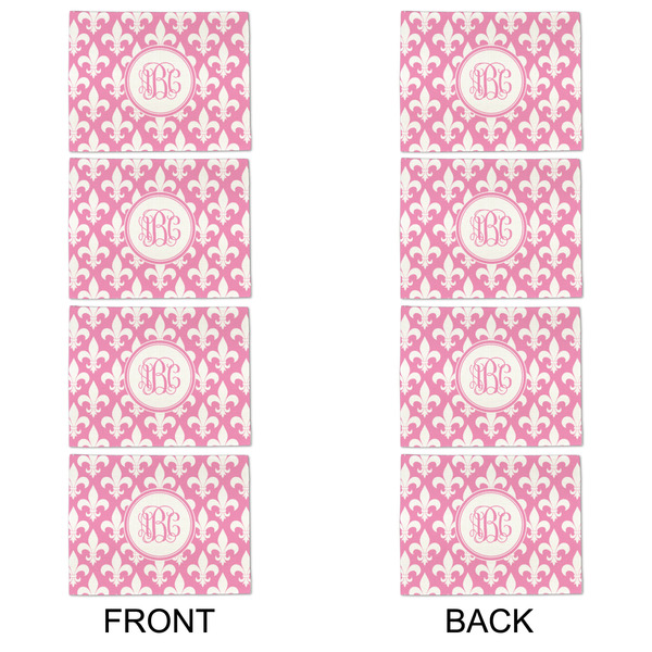 Fleur De Lis Linen Placemat - APPROVAL Set of 4 (double sided)