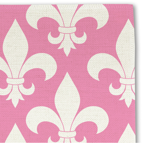 Fleur De Lis Linen Placemat - DETAIL