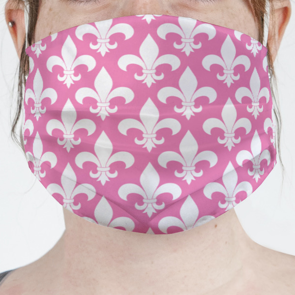 Custom Fleur De Lis Face Mask Cover