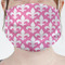 Fleur De Lis Mask - Pleated (new) Front View on Girl