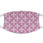 Fleur De Lis Cloth Face Mask (T-Shirt Fabric)