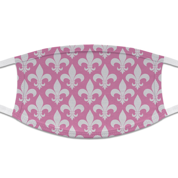 Custom Fleur De Lis Cloth Face Mask (T-Shirt Fabric)