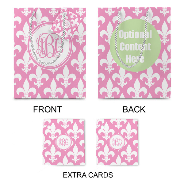 Fleur De Lis Medium Gift Bag - Approval