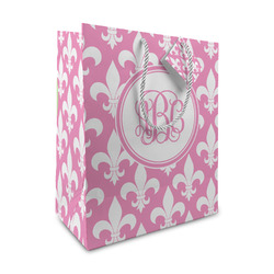 Fleur De Lis Medium Gift Bag (Personalized)