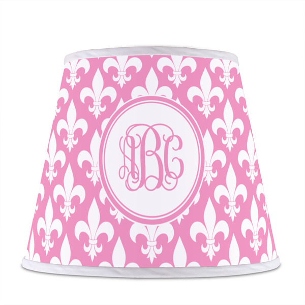 Fleur De Lis Poly Film Empire Lampshade - Front View