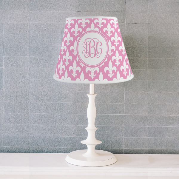 Fleur De Lis Poly Film Empire Lampshade - Lifestyle