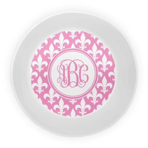 Fleur De Lis Melamine Bowl - Center