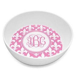 Fleur De Lis Melamine Bowl - 8 oz (Personalized)