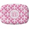 Pink Fleur De Lis Melamine Platter (Personalized)