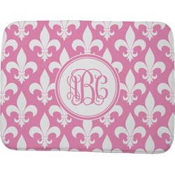 Fleur De Lis Memory Foam Bath Mat - 48"x36" (Personalized)