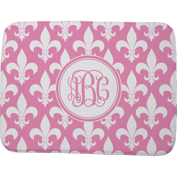 Fleur De Lis Memory Foam Bath Mat 48 X 36
