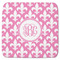 Fleur De Lis Memory Foam Bath Mat - 48"x48" (Personalized)