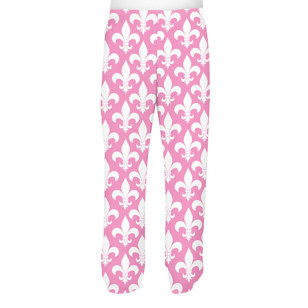 Fleur De Lis Men's Pjs Back - on model
