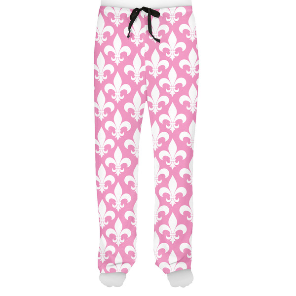 Fleur De Lis Men's Pjs Front - on model