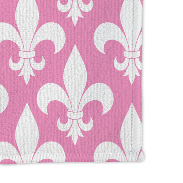 Fleur De Lis Microfiber Dish Rag - DETAIL