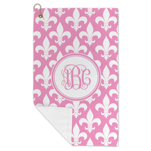 Fleur De Lis Microfiber Golf Towels - FOLD