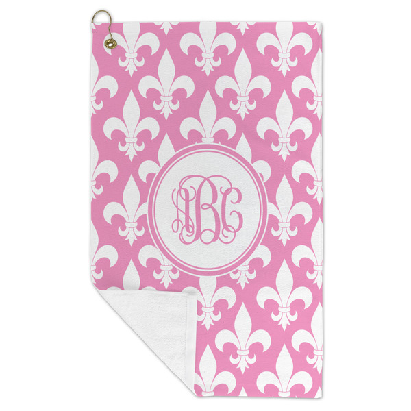 Fleur De Lis Microfiber Golf Towels - FOLD