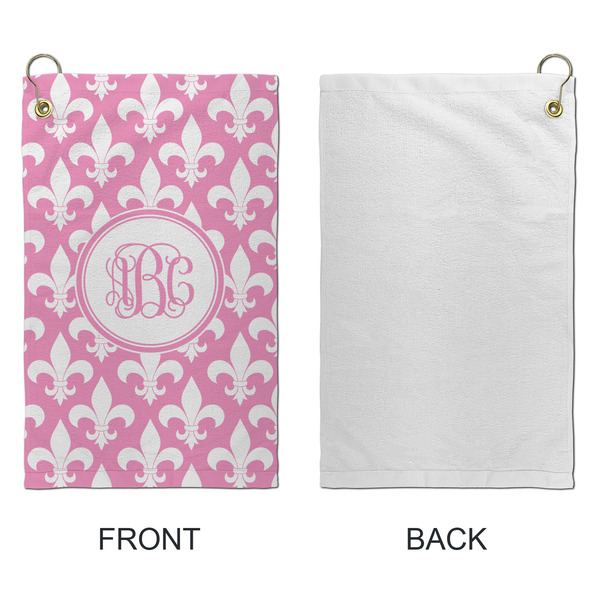 Fleur De Lis Microfiber Golf Towels - Small - APPROVAL