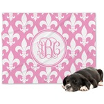 Fleur De Lis Dog Blanket - Regular (Personalized)