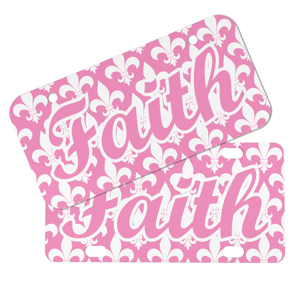 Fleur De Lis Mini License Plates - MAIN (4 and 2 Holes)