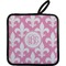 Fleur De Lis Pot Holder w/ Monogram
