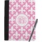 Pink Fleur De Lis Notebook Padfolio