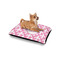Fleur De Lis Outdoor Dog Beds - Small - IN CONTEXT