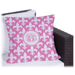 Fleur De Lis Outdoor Pillow - 20" (Personalized)