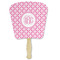 Fleur De Lis Paper Fan (Personalized)
