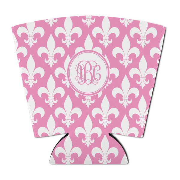 Custom Fleur De Lis Party Cup Sleeve - with Bottom (Personalized)