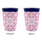 Fleur De Lis Party Cup Sleeves - without bottom - Approval