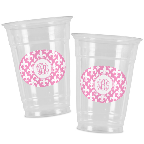 Fleur De Lis Party Cups - 16oz - Alt View