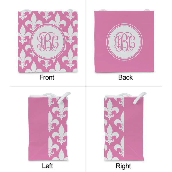 Fleur De Lis Party Favor Gift Bag - Gloss - Approval