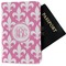 Fleur De Lis Passport Holder - Fabric (Personalized)