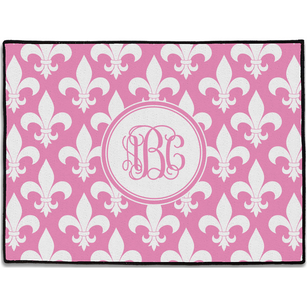 Custom Fleur De Lis Door Mat - 24"x18" (Personalized)