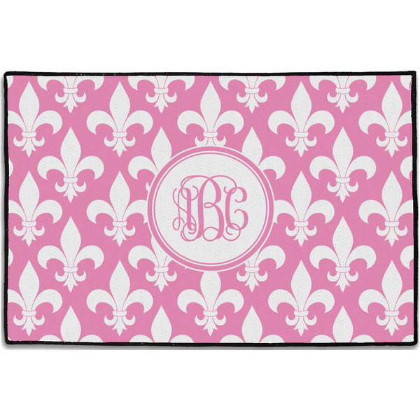 Fleur De Lis Personalized Door Mat - 36x24 (APPROVAL)